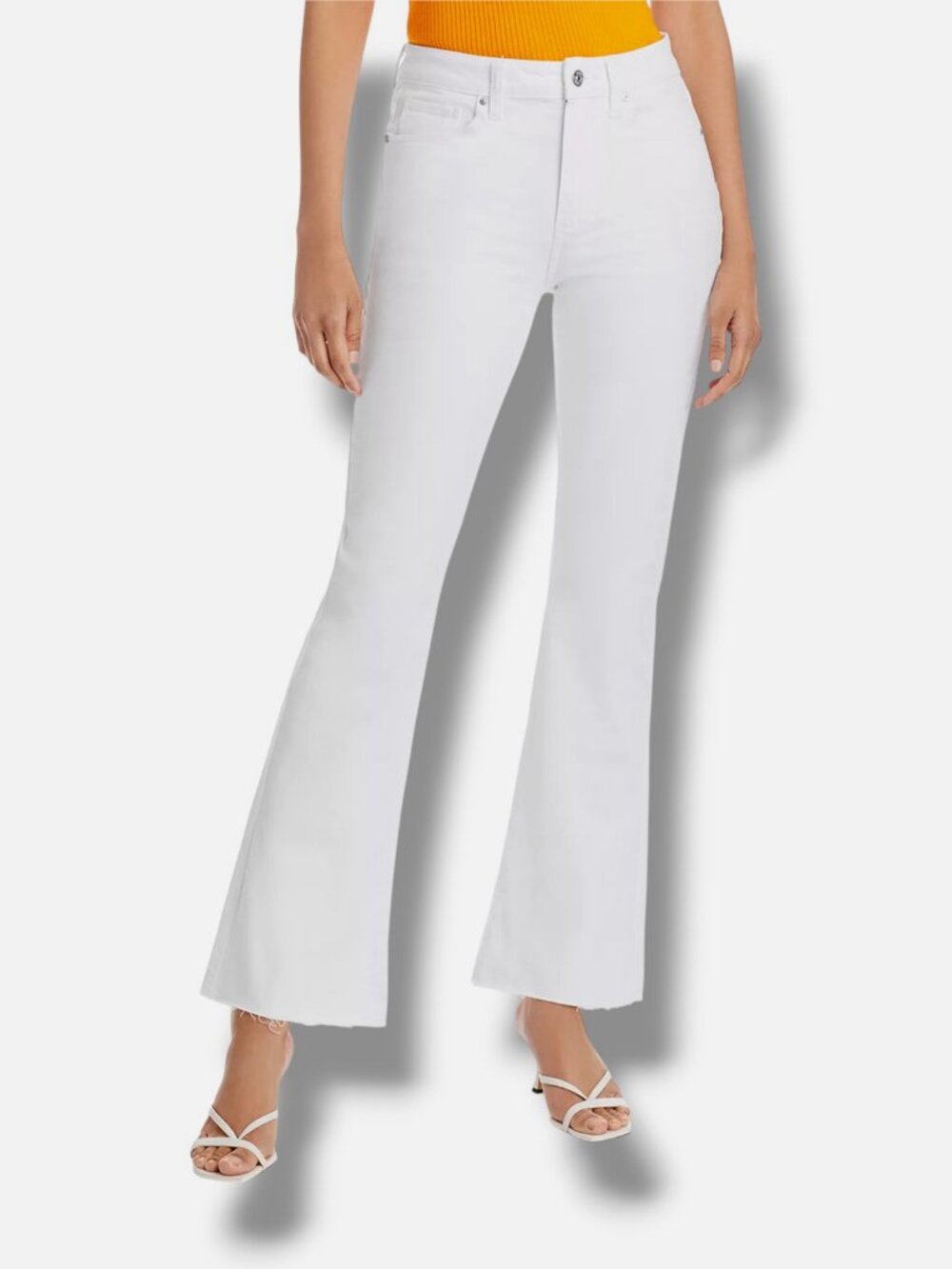 Paige Women's Paige Laurel Canyon High Rise Flare Jeans Pants Size 32